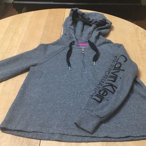 Calvin Klein quarter zip hoodie